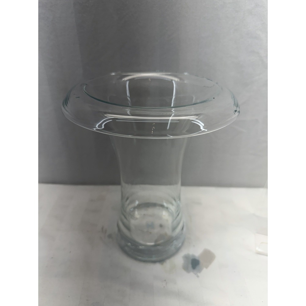 Made‎ In Poland Clear Glass Vase